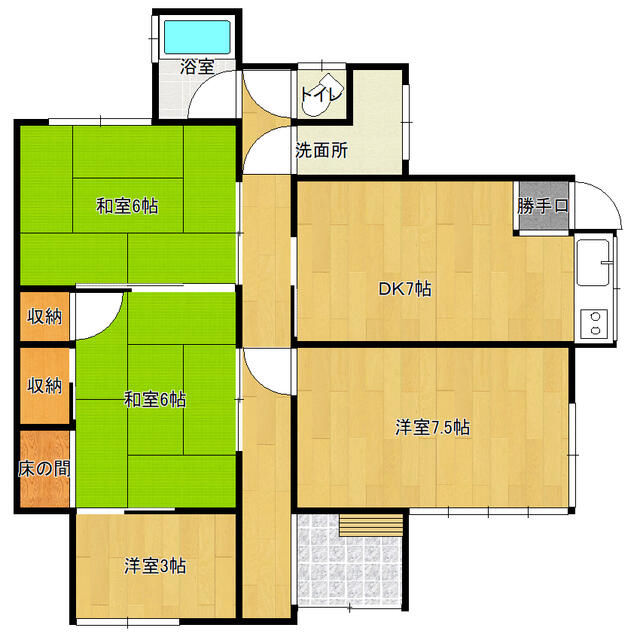 4DK House in Niihama with Garden Space - Thumbnail 3