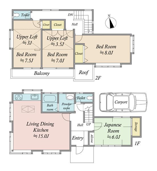 4LDK House for Sale in Higashi-Oizumi, Nerima, Tokyo - Thumbnail 3