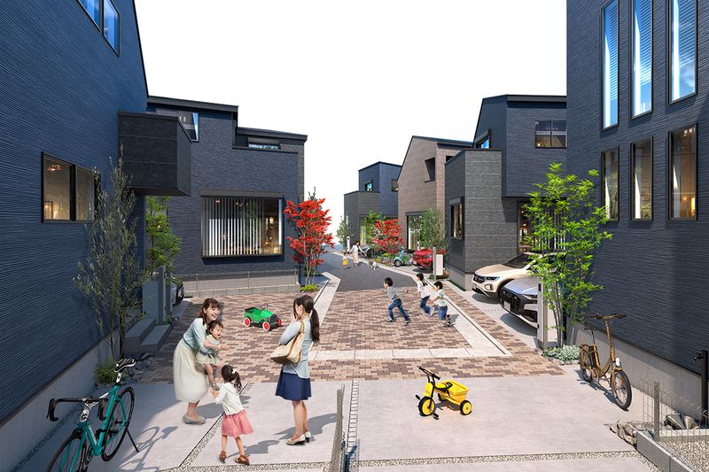 New Detached Houses in Adachi, Tokyo - Pola's Hitotoki x Sumika - Thumbnail 2