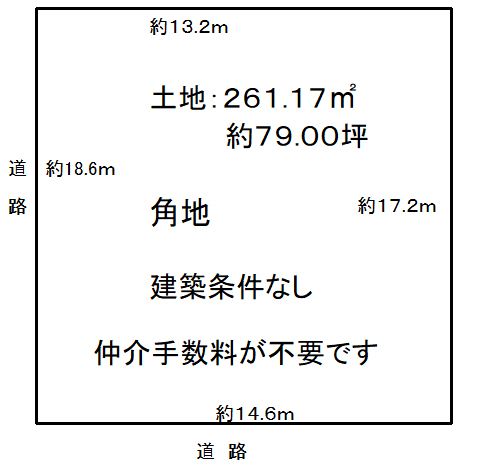 261.17 sqm Corner Land Plot for Sale in Wakayama City - Thumbnail 2