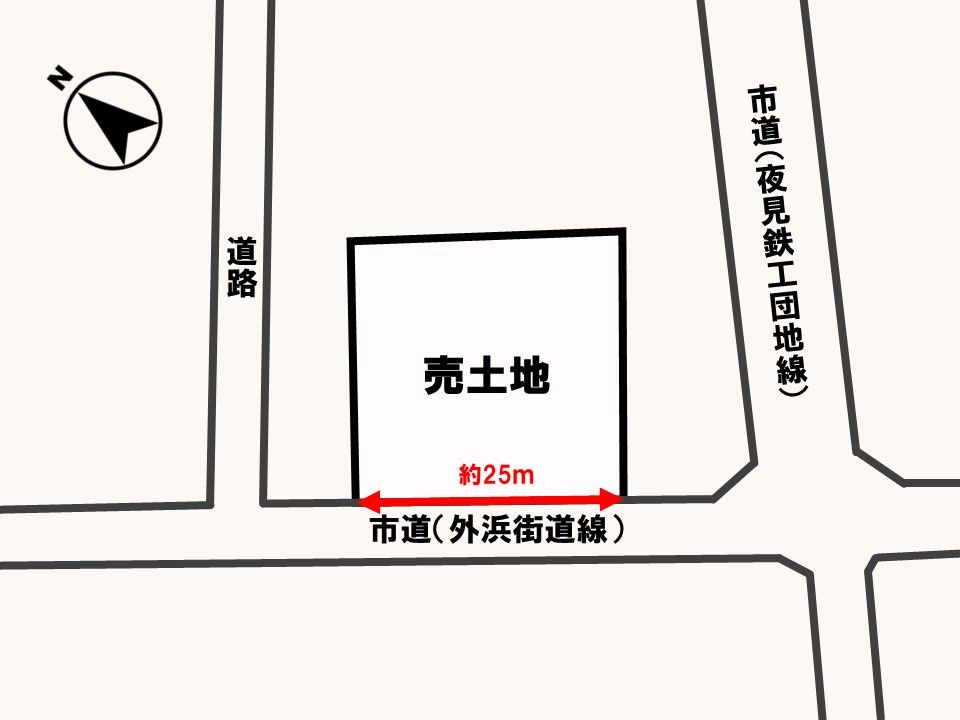 601 sqm Residential Land for Sale in Yonago, Tottori - Thumbnail 4