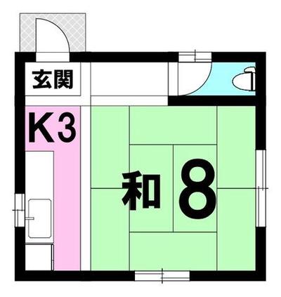  Second-hand detached house in Shimonohama, Mukaihara Town | Anan City, second-hand detached house 4 minutes on foot from Anan Bus "Mukouhara Bus Stop" (property number: 0107440-0001036) — Image 3, Anan, Tokushima