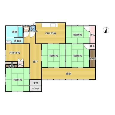 5DK House for Sale in Nishihara Village, Kumamoto Prefecture - Thumbnail 2