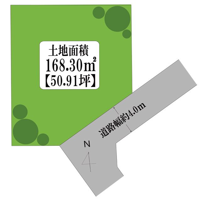 Land for Sale in Nozomigaoka, Miyazaki City with Old House - Thumbnail 3