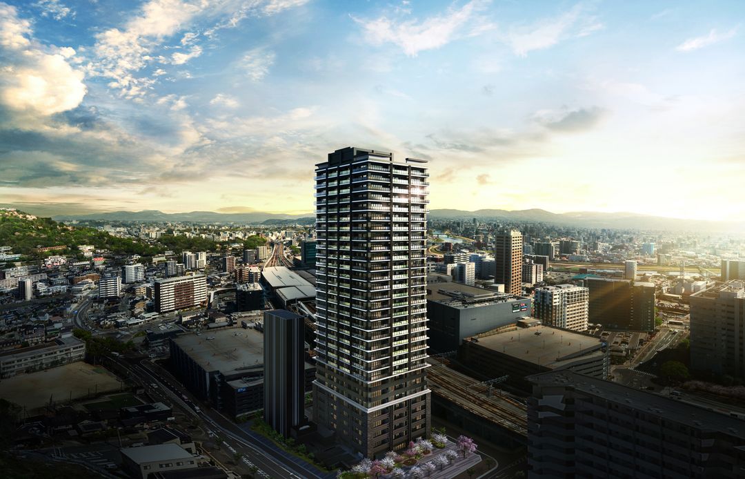 MJR Kumamoto Gate Tower New Condo Near JR Station - Thumbnail 3