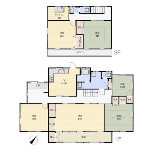 6DK Spacious House for Sale in Maebashi, Gunma with Renovation Pack - Thumbnail 3