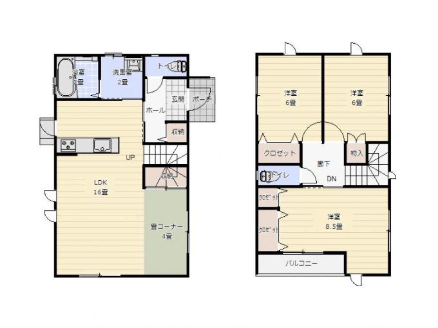3LDK House in Miyazaki City | New Build with Parking - Thumbnail 2