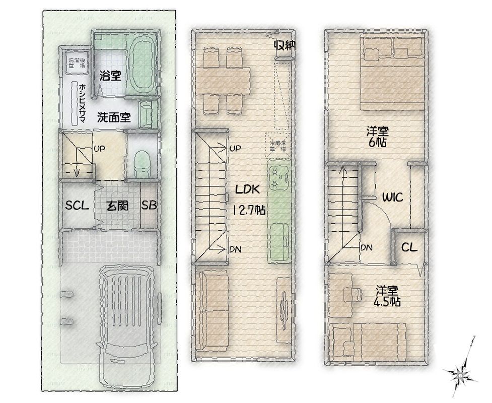 New 2LDK House for Sale in Nada-ku, Kobe - Thumbnail 3