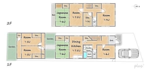 5SDK House with Guest Annex in Kyoto's Nakagyo Ward - Thumbnail 2