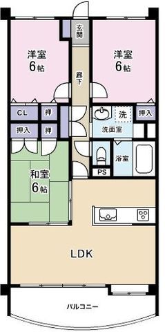 3LDK Apartment for Sale in Oita City, Oita Prefecture - Thumbnail 4