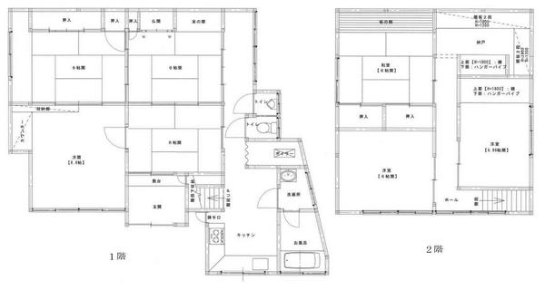 Traditional Home for Rent in Nishifukumachi, Oyabe City - Thumbnail 4