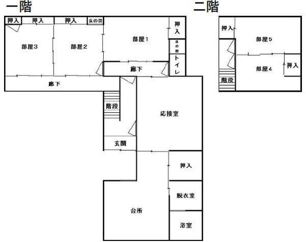 Traditional 6DK House for Sale in Ohno, Hirono - Thumbnail 3
