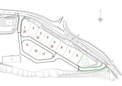 Nishino Housing Complex (Residential Land For Sale) — Image 1, Samekawa, Fukushima
