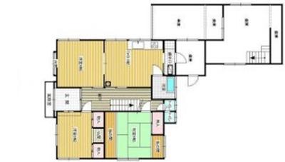 A detached house near the sea, with a 14-tatami mat Japanese-style room (1 additional room) and a flush toilet. There are two toilets. There is also a separate building, garage and warehouse. 70,000 per month (1 month security deposit), regular lease contract (2 years), automatic renewal without renewal fee. *Also available for sale — Image 3, Shintoku, Hokkaido