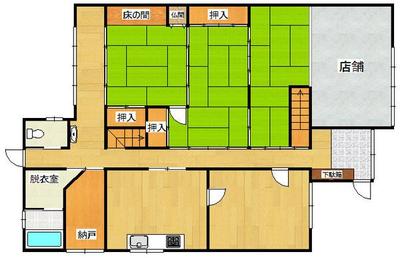 Shop-Home Property in Kamiichi - 236m² Commercial Residential Space — Image 3, Kamiichi, Toyama