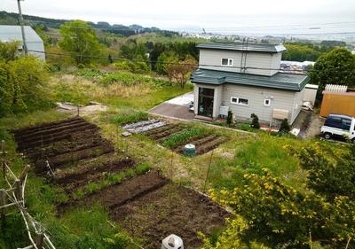 Land in a hill residential area on the outskirts of Hakodate City, currently doing home gardening — Image 1, Shintoku, Hokkaido
