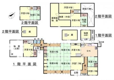 Spacious 16DK Traditional House Near Shimagahara Station, Iga City — Image 3, Iga, Mie