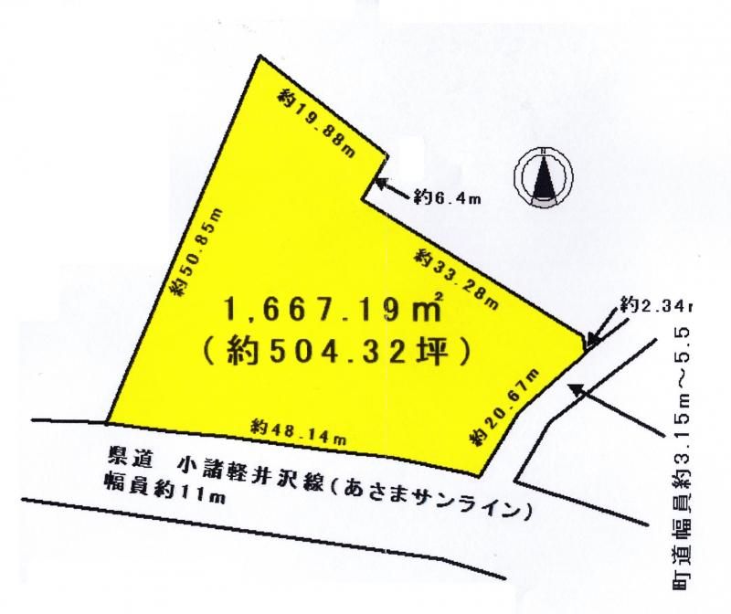 Land for Sale in Karuizawa Town, Oiwake - 1,667 sqm - Thumbnail 3