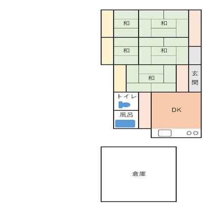 6-6 Unbelievably cheap! Property on a large plot with fields and mountains | Vacant House Bank | Relocation Window Takaharu-cho, at the foot of Kirishima — Image 1, Takahara, Miyazaki