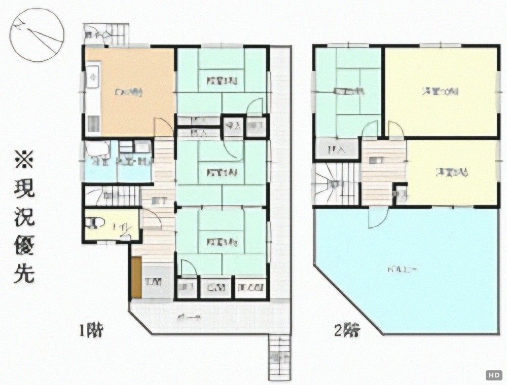 4DK Concrete House with Forest Land for Sale in Oita City - Thumbnail 4
