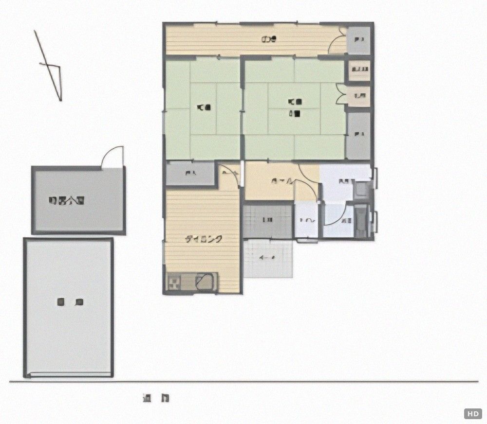 2LDK House for Sale in Tsu City, Mie - 230万 Yen - Thumbnail 4
