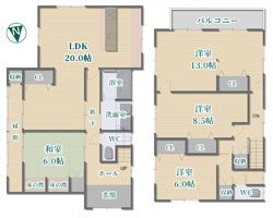 Renovated 4LDK House in Sakurai City, Nara - 154 sqm - Thumbnail 4