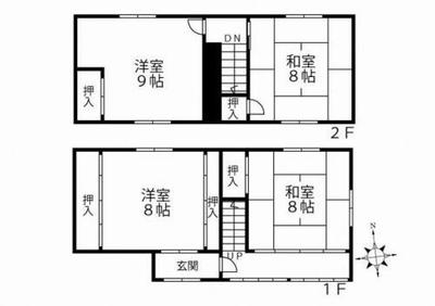 Detached house for sale [Property number IZ-GO-01] - Property details - Hyogo prefecture Kasai city empty house bank site — Image 1, Kasai, Hyogo