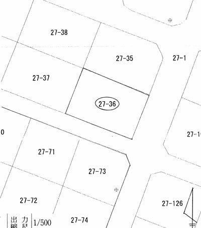 287.5 sqm Land Plot for Sale in Koriyama, Fukushima - Southeast Corner - Thumbnail 3