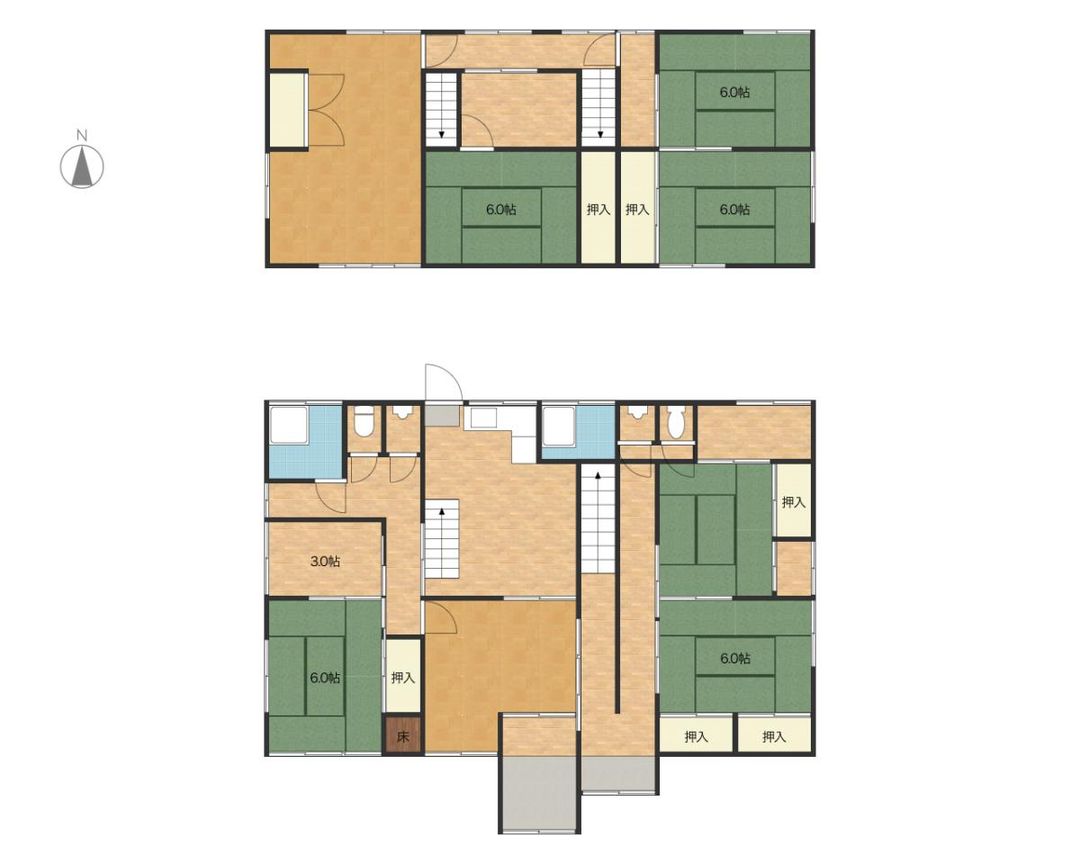 8DK Akiya House with Field for Sale in Central Sakawa, Kochi - Thumbnail 2