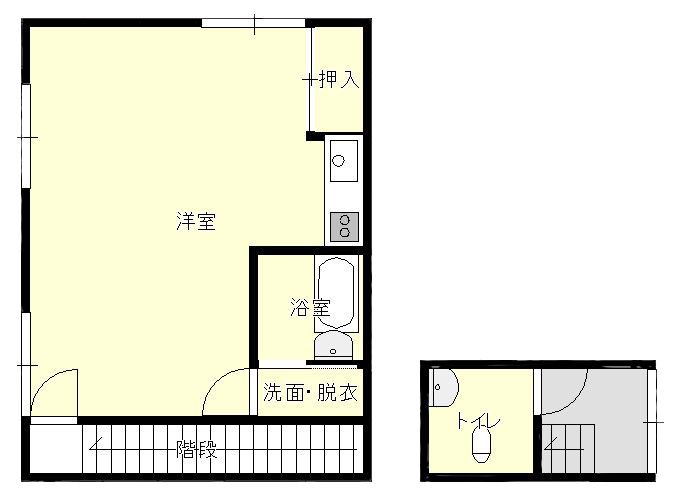 Spacious 1K Apartment for Rent near JR Togano Station, Sakawa - Thumbnail 2