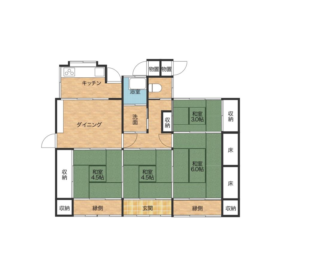 Traditional 4DK House for Sale in Sakawa Town, Kochi - Thumbnail 3