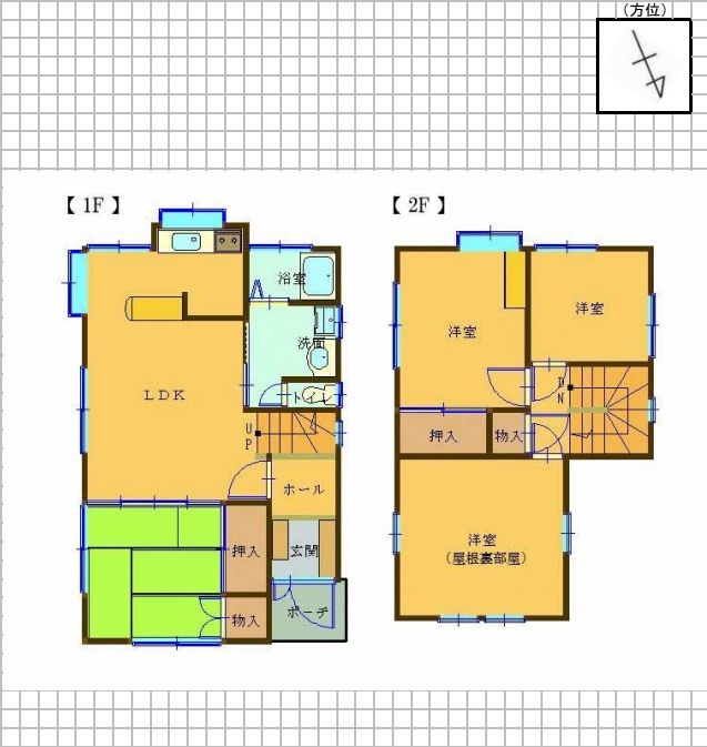 Two-Story House for Sale in Nankan Town, Kumamoto - Thumbnail 2