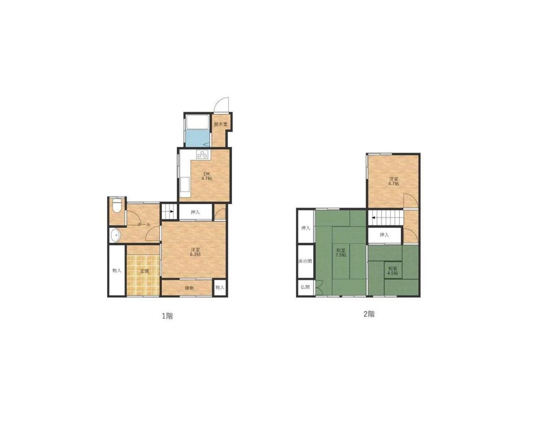 4DK Rental House Near JR Sakawa Station in Kochi - Thumbnail 4