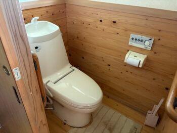 Two-Storey House with Farmland in Aso City, Kumamoto — Toilet, Aso, Kumamoto