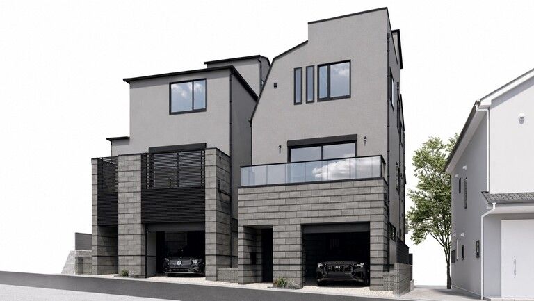 New Build House in Setagaya, Tokyo 176m² with Garage - Thumbnail 2
