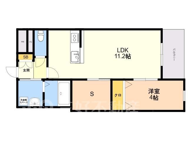 1SLDK Apartment for Rent in Kasuya Town, Fukuoka - Thumbnail 2
