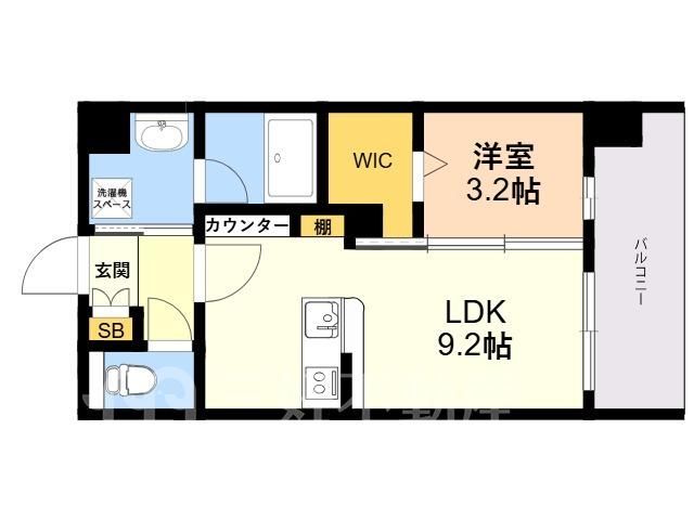 1LDK Apartment for Rent in Hakata Ward, Fukuoka - Thumbnail 2