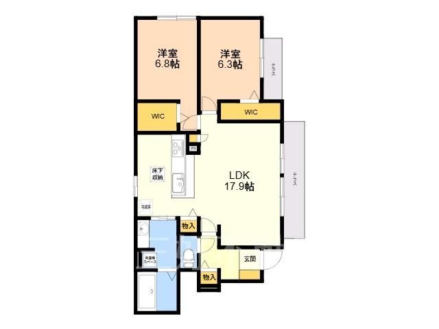 Pet-Friendly 2LDK Apartment in Hakata-ku, Fukuoka - Thumbnail 4