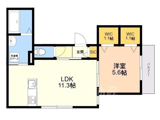 1LDK Apartment Near Fukuoka Airport in Hakata Ward - Thumbnail 2