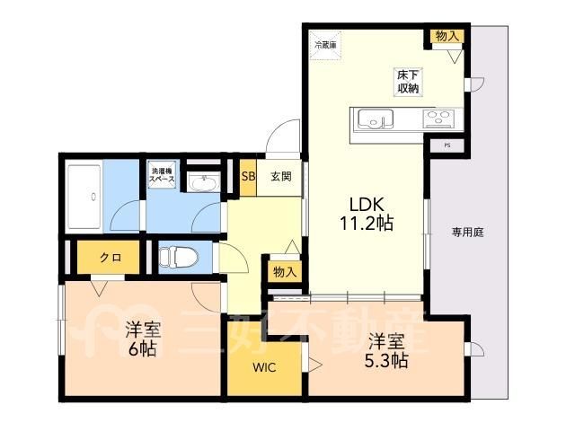 2LDK Pet-Friendly Apartment for Rent in Hakata Ward, Fukuoka - Thumbnail 2