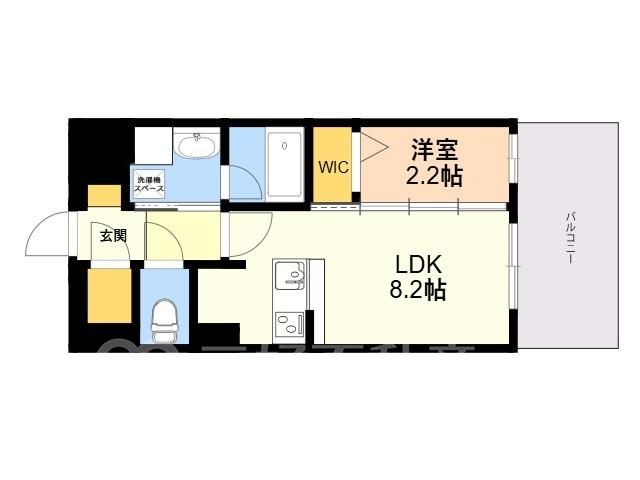 1LDK Apartment for Rent in Hakata Ward, Fukuoka City - Thumbnail 2
