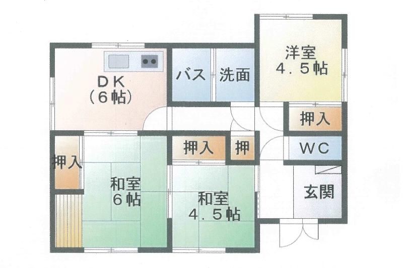 Compact 3DK House for Sale in Mitoyo, Kagawa - Thumbnail 2