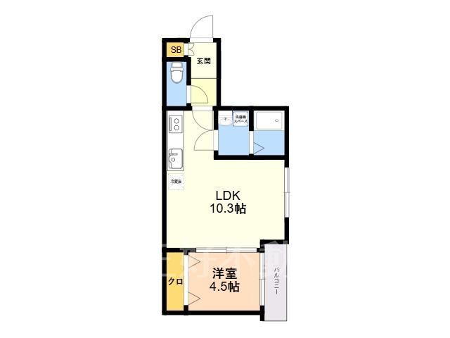 1LDK Apartment for Rent in Minami Ward, Fukuoka - Thumbnail 2