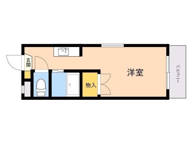 1K Apartment for Rent in Hakata-ku, Fukuoka City - Thumbnail 2