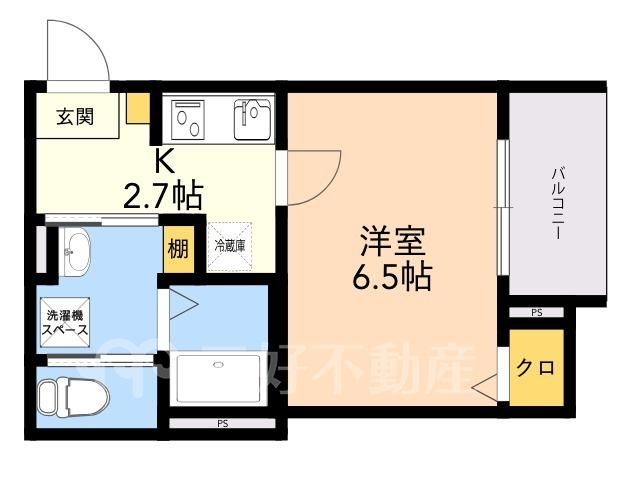 Modern 1K Apartment near Sasabaru Station, Fukuoka - Thumbnail 2