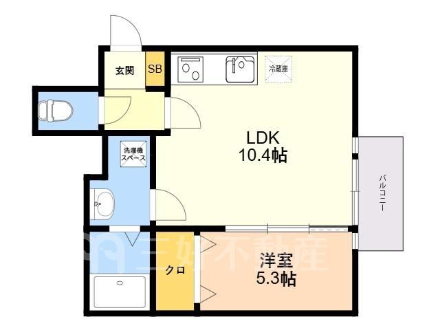 1LDK Apartment for Rent in Minami Ward, Fukuoka City - Thumbnail 2