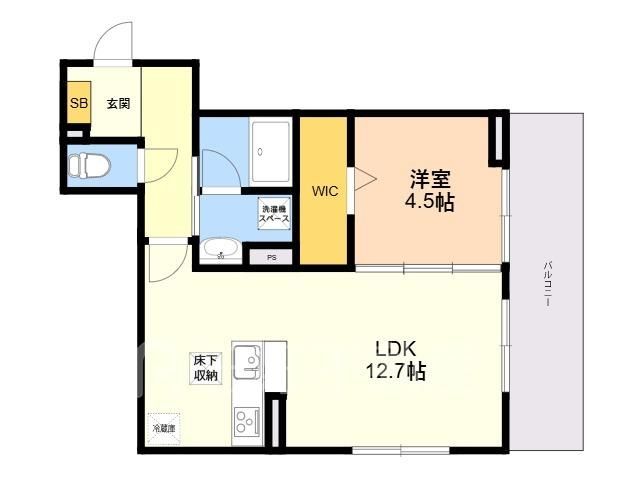 1LDK ZEH-M Apartment for Rent in Hakata-ku, Fukuoka - Thumbnail 2