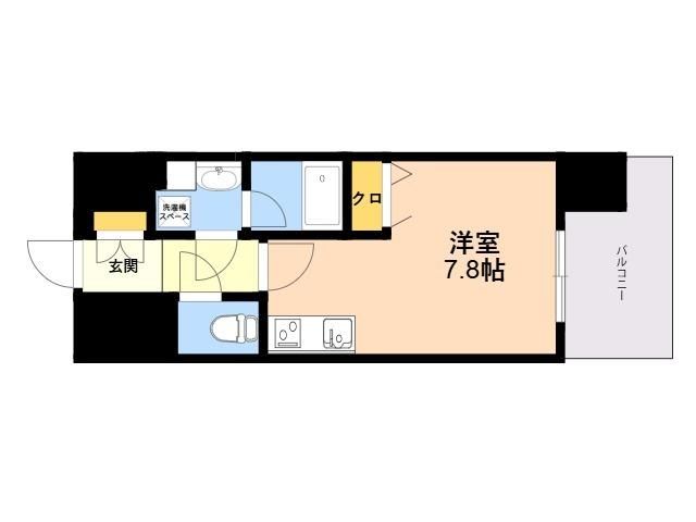 1R Apartment for Rent in Hakata Ward, Fukuoka - Thumbnail 2
