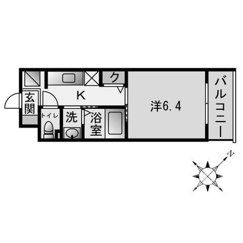 1K Apartment for Rent in Minami Ward, Fukuoka - Thumbnail 2