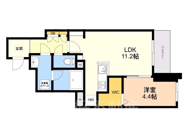 1LDK Apartment for Rent in Sawara Ward, Fukuoka City - Thumbnail 2
